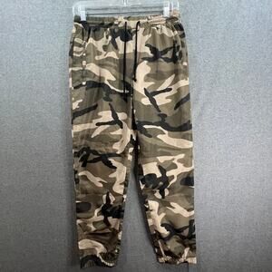 Shinestar Camo Jogger Women's Size Small Green Pants